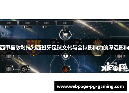 西甲宿敌对抗对西班牙足球文化与全球影响力的深远影响
