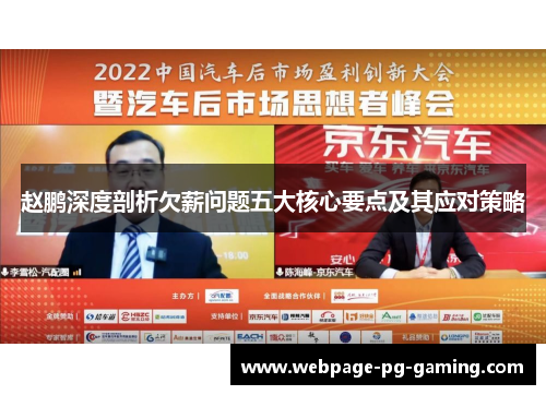 赵鹏深度剖析欠薪问题五大核心要点及其应对策略